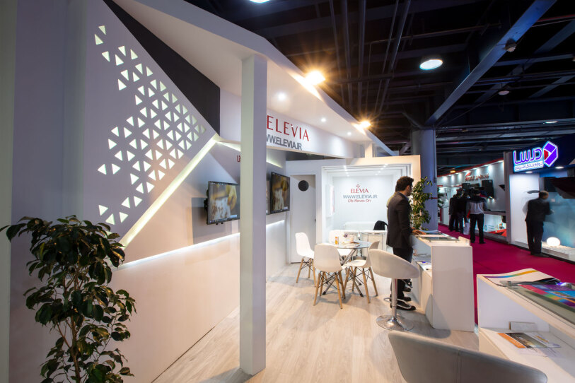 Modern Exhibition Booth Design 30-60 sqm | Concept + 3D