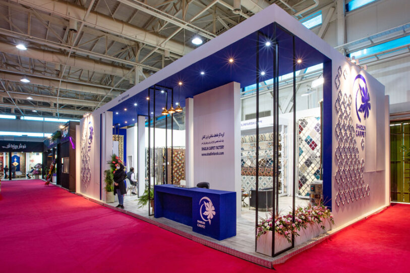 Modern Exhibition Booth Design 120-180 sqm | Concept + 3D