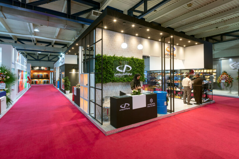 Modern Exhibition Booth Design 120-180 sqm | Concept + 3D