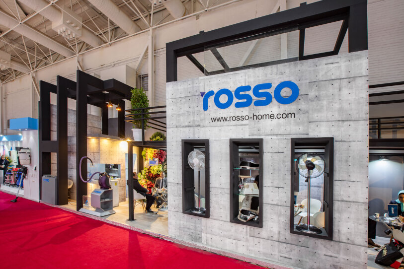 Modern Exhibition Booth Design 60-90 sqm | Concept + 3D