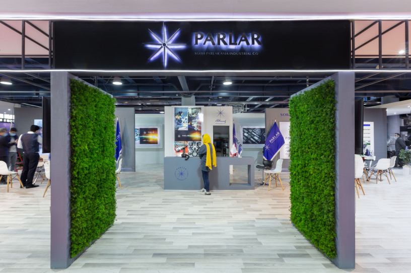 Modern Exhibition Booth Design 120-180 sqm | Concept + 3D